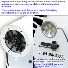 Meade 12" Lightbridge Dobsonian telescope